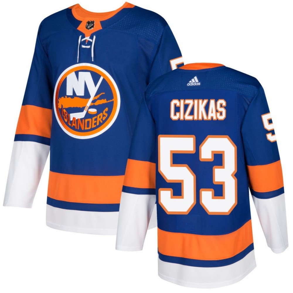 Men's New York Islanders Casey Cizikas #53 adidas Royal Authentic Jersey-Pro Kit Vault | Brand New 26/27 Sports Jerseys